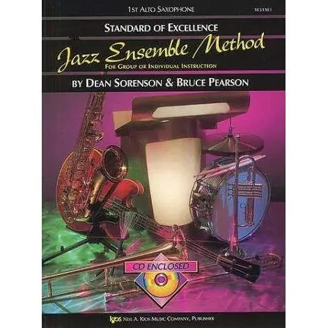 Jazz Ensemble Method (for 1st Alto Saxophone) (incl. CD)
