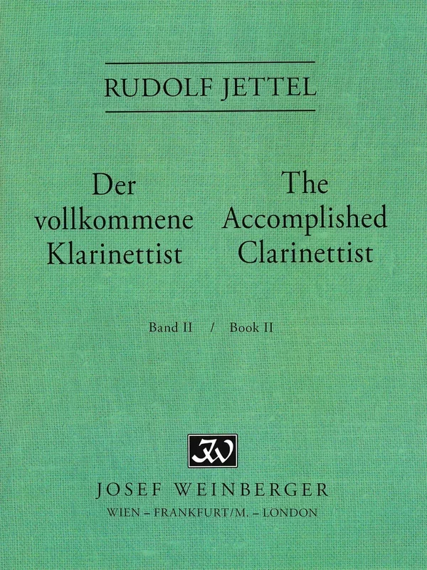 Jettel: The Accomplished Clarinettist – Volume 2