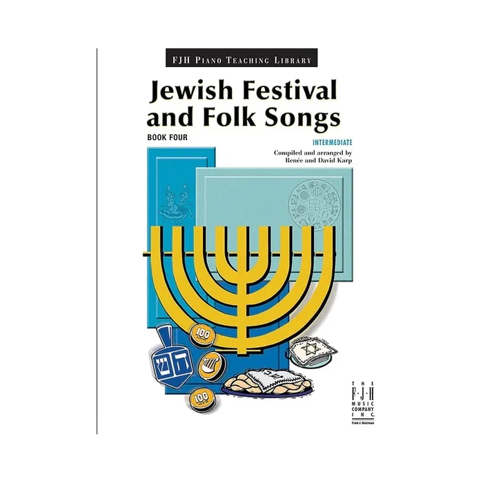 Jewish Festival & Folk Songs Book 4 Intermediateo