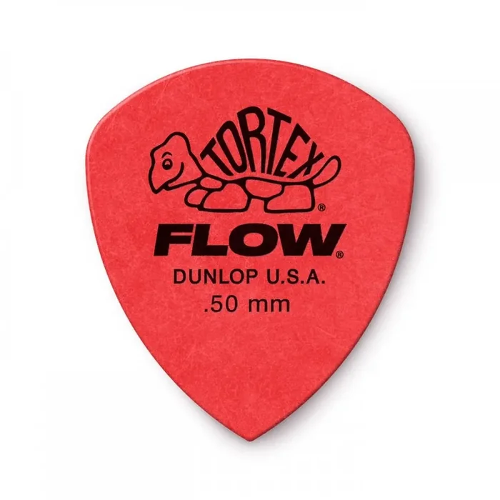 Jim Dunlop 0.50mm Tortex FLOW Standard Picks, 12-Pack