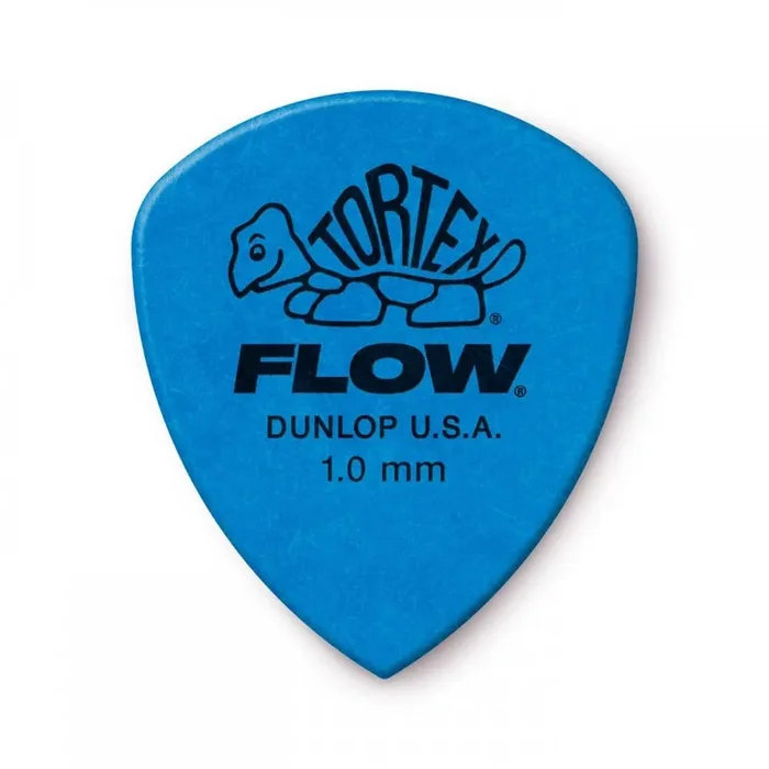 Jim Dunlop 1.00mm Tortex FLOW Standard Picks, 12-Pack