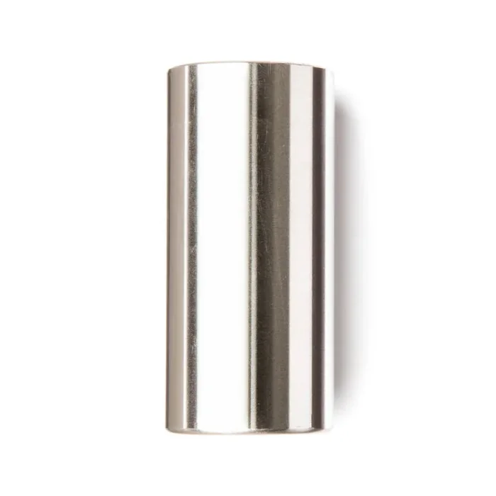 Jim Dunlop 318 Medium Wall Chromed Steel Slide, Large/Short