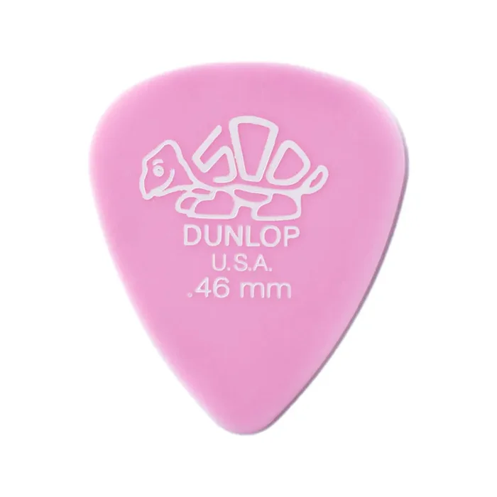 Jim Dunlop 41 Delrin 500 Pick, .46mm, 12-Pack