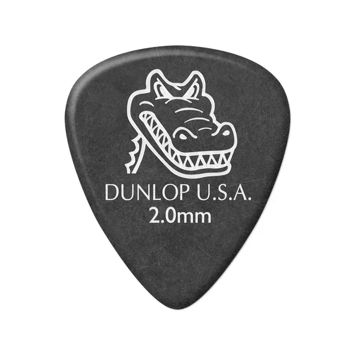 Jim Dunlop 417 Gator Grip Pick, 2.00mm, 12-Pack