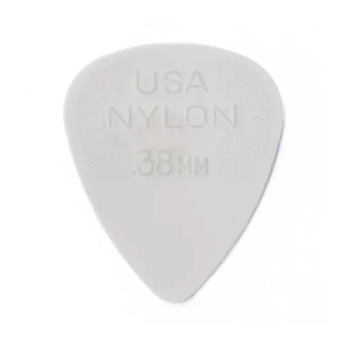 Jim Dunlop 44 Nylon Standard Pick, .38mm, 12-Pack