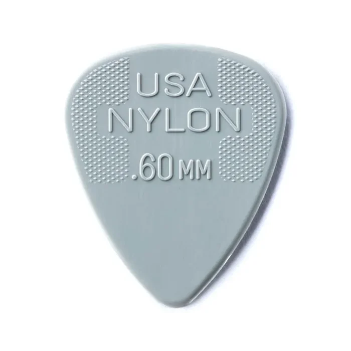 Jim Dunlop 44 Nylon Standard Pick, .60mm, 12-Pack