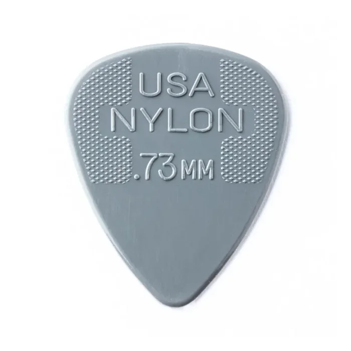 Jim Dunlop 44 Nylon Standard Pick, .73mm, 12-Pack