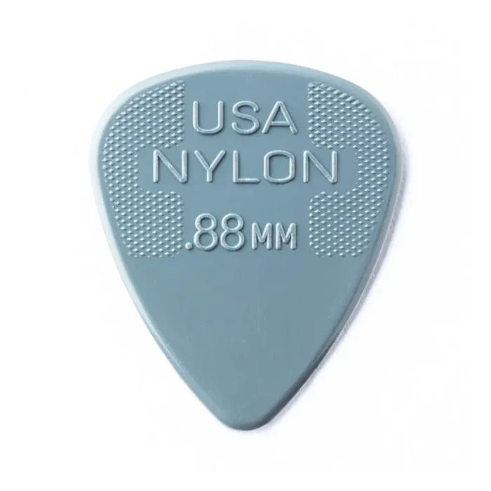 Jim Dunlop 44 Nylon Standard Pick, .88mm, 12-Pack