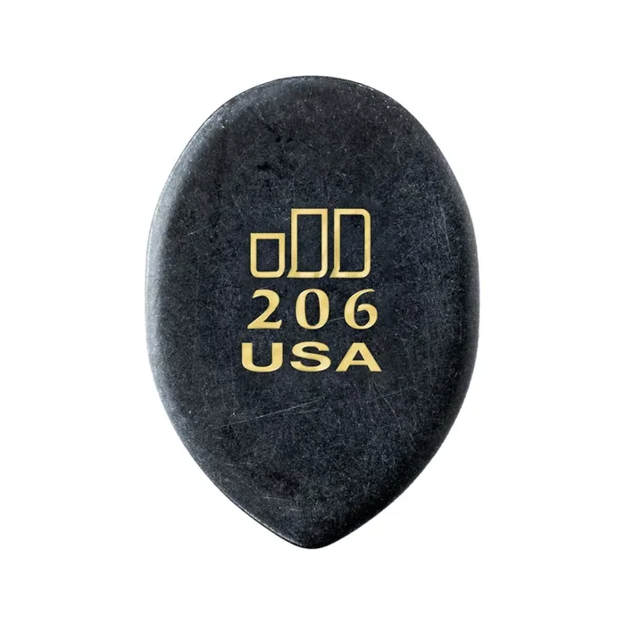 Jim Dunlop 477P206 Jazztones Medium Tip Guitar Picks, 6-Pack