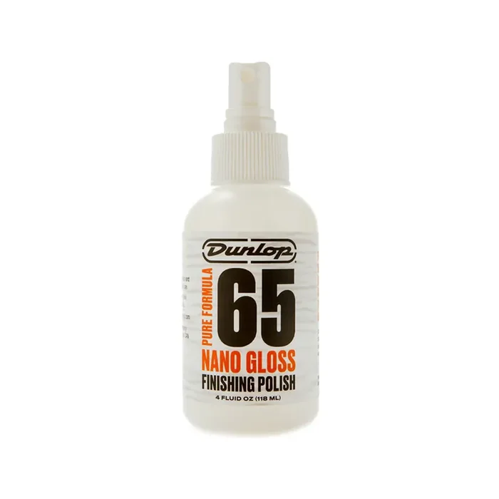 Jim Dunlop 6604 Pure Formula 65 Nano Gloss Finishing Polish, 4 oz
