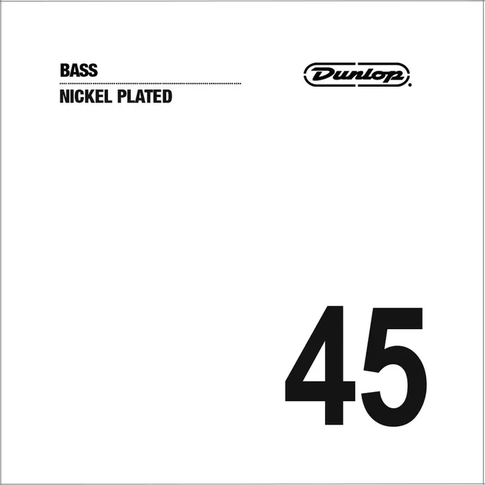 Jim Dunlop DBN45 Nickel Plated Stainless Steel Bass String, .045