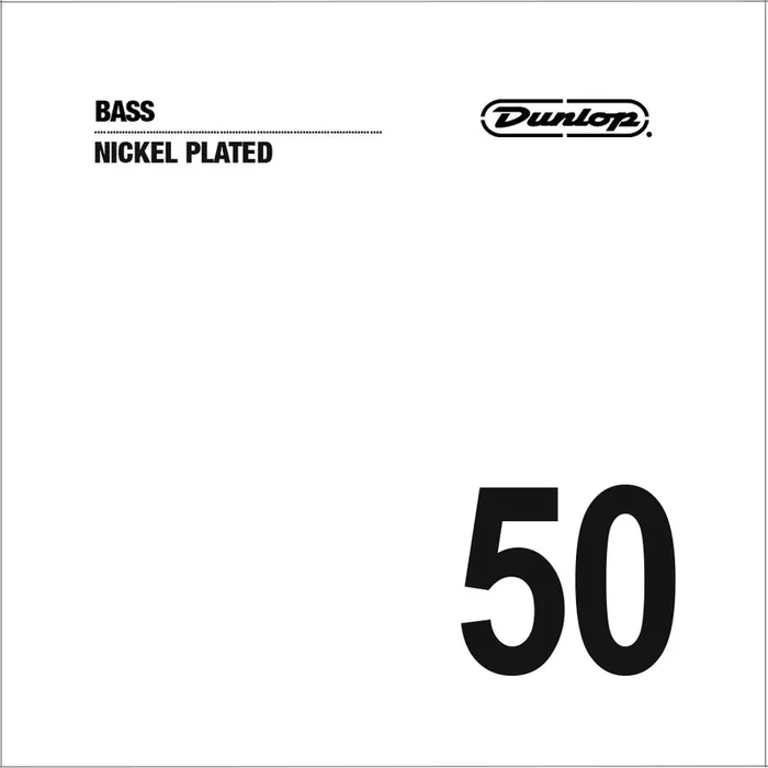 Jim Dunlop DBN50 Nickel Plated Stainless Steel Bass String, .050