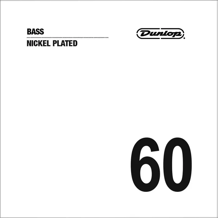 Jim Dunlop DBN60 Nickel Plated Stainless Steel Bass String, .060