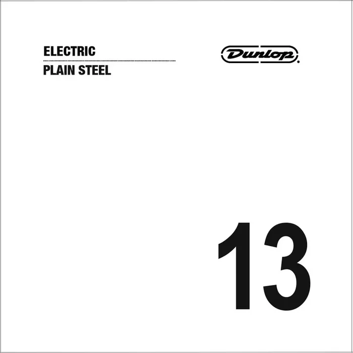 Jim Dunlop DPS13 Plain Steel Electric Guitar String, .013