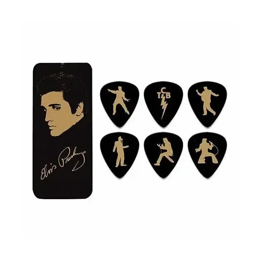 Jim Dunlop EPPT04 Elvis Presley Portrait Pick Tin