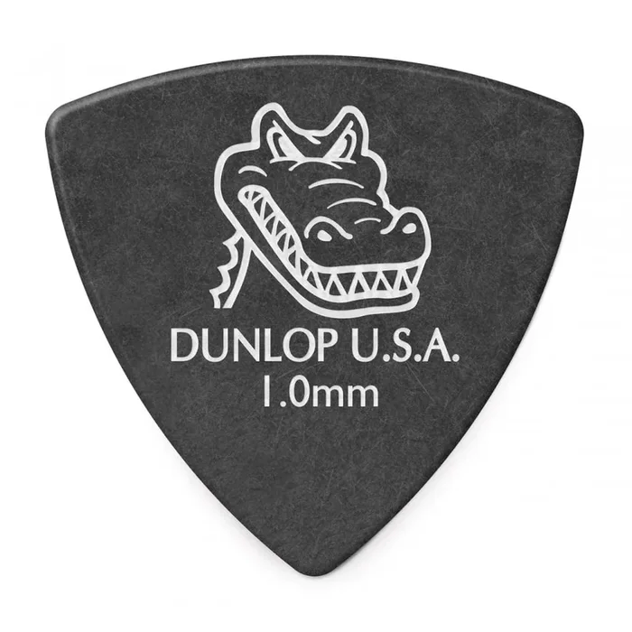 Jim Dunlop Gator Grip Small Triangle 1.0mm Guitar Plectrums (6-Pack)