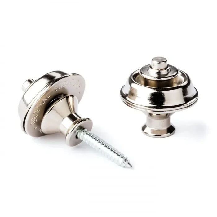 Jim Dunlop Guitar Straplock Dual Design Nickel SLS1031N