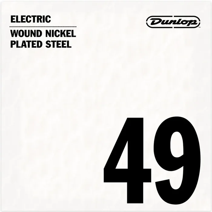 Jim Dunlop Nickel-Plated .049 Electric Guitar Single String
