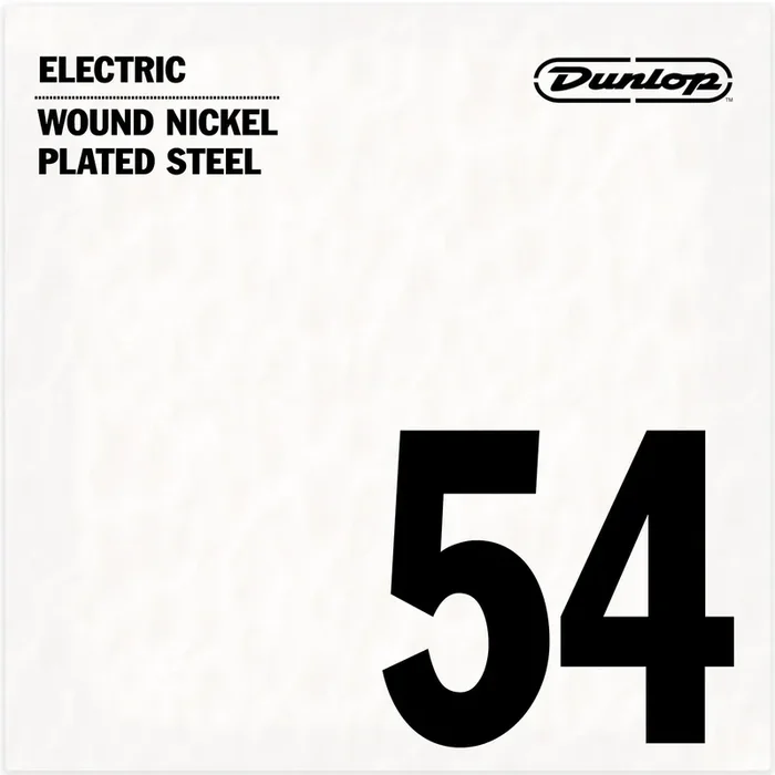 Jim Dunlop Nickel-Plated .054 Electric Guitar Single String