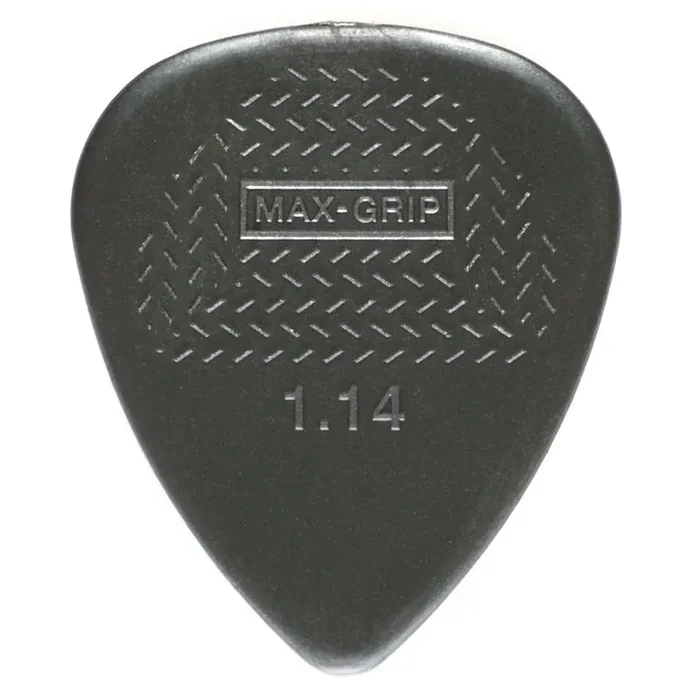 Jim Dunlop Nylon Max-Grip Standard Guitar Plectrum 1.14mm, 72-Pack