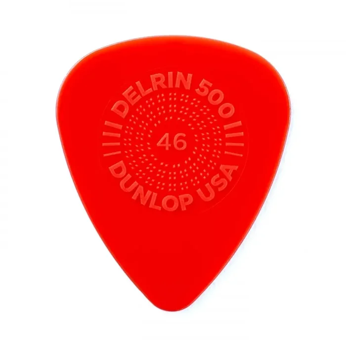 Jim Dunlop Prime Grip Delrin 500 Guitar Picks .46mm, 12-Pack