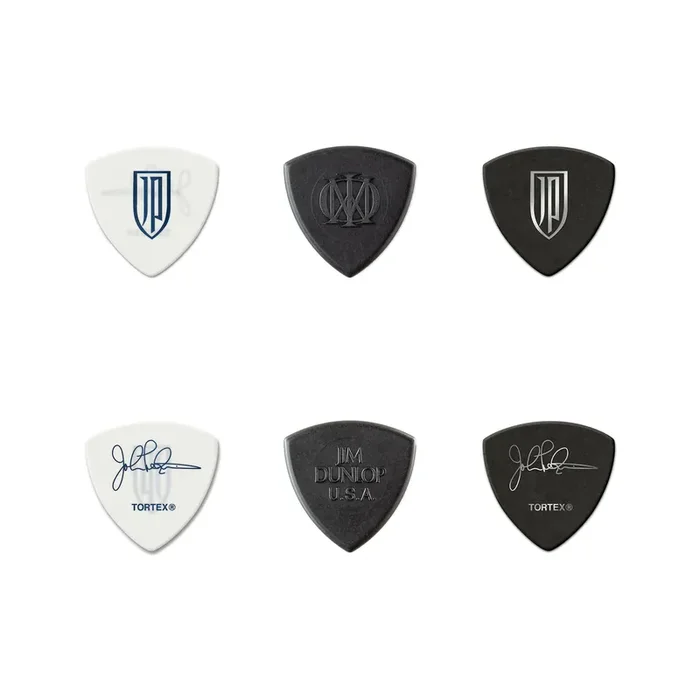 Jim Dunlop PVP124 John Petrucci Trinity Guitar Picks Collection, 6-Pack