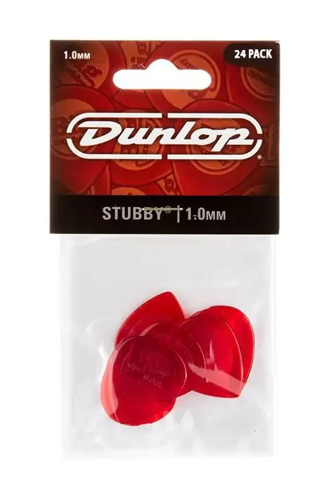 Jim Dunlop Stubby Jazz Pick 1.00mm (24 PACK)