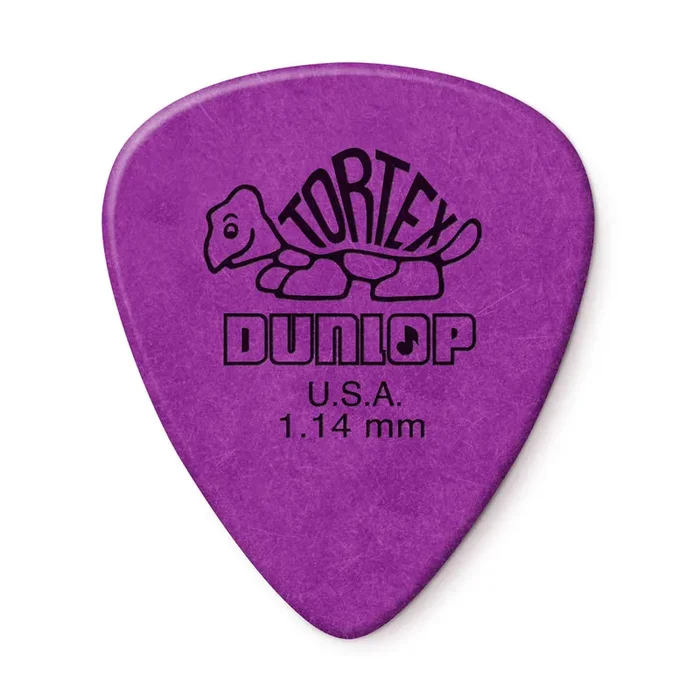 Jim Dunlop TORTEX Standard 1.14mm Guitar Plectrums, 72-Pack