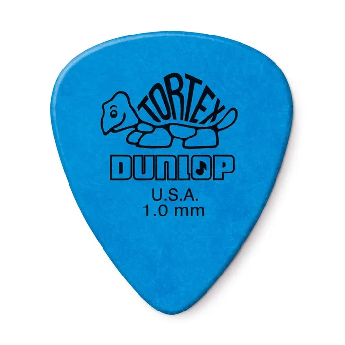 Jim Dunlop TORTEX Standard 1mm Guitar Plectrums, 72-Pack
