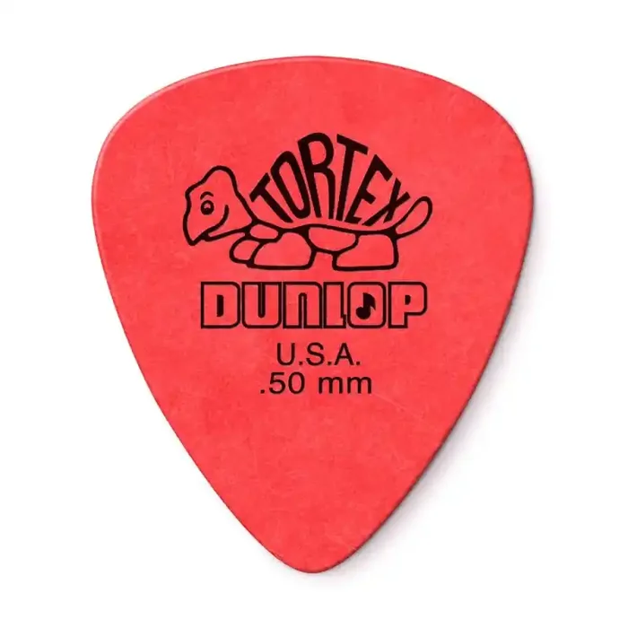 Jim Dunlop Tortex Standard Guitar Pick 0.50 mm (Single)