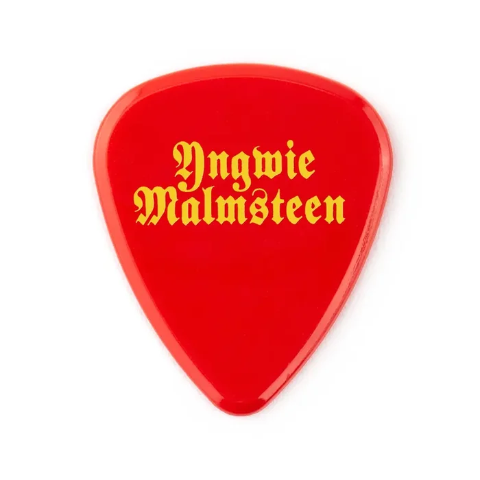 Jim Dunlop YJMP02RD Yngwie Malmsteen Custom Delrin Guitar Pick, 2.0 mm, Pack of 6