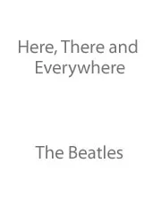 John Lennon : John Lennon : Here, There And Everywhere – Guitar, Piano, Voice – Faber Digital