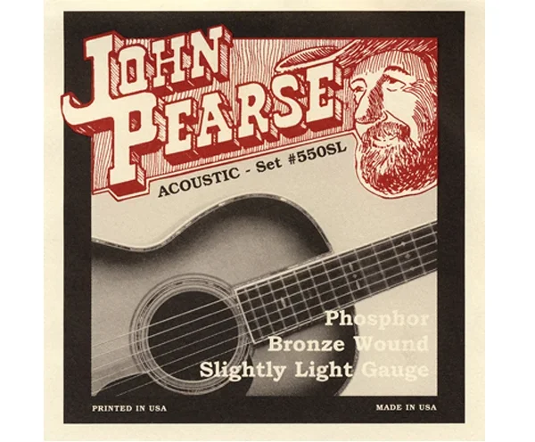 John Pearse Set-Phos. Bronze (011-050) 550SL