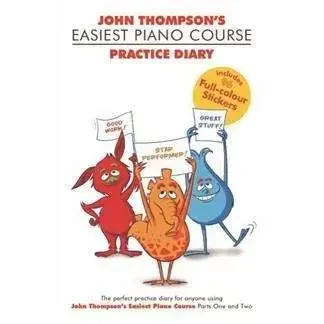 John Thompson‘s Easiest Piano Course Practice Diary