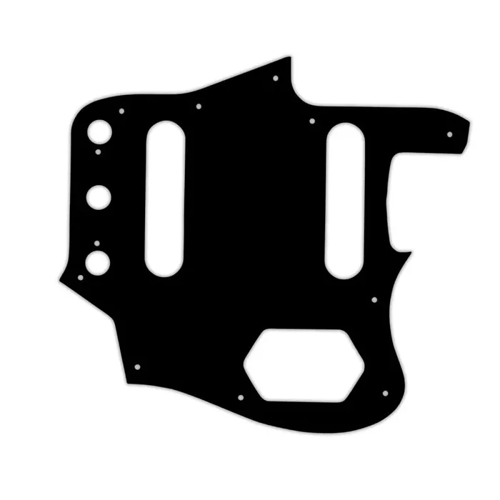 Johnny Marr Signature Series Jaguar – Solid Shiny Black .090″ / 2.29mm thick, with bevelled edge