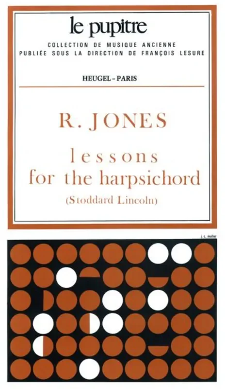Jones Lessons for the Harpsichord