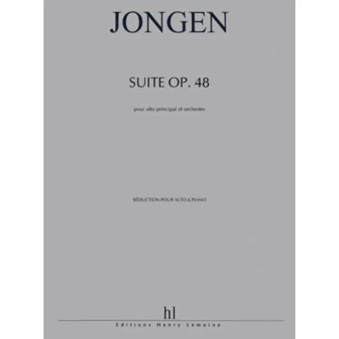 Jongen, Joseph – Suite Op.48