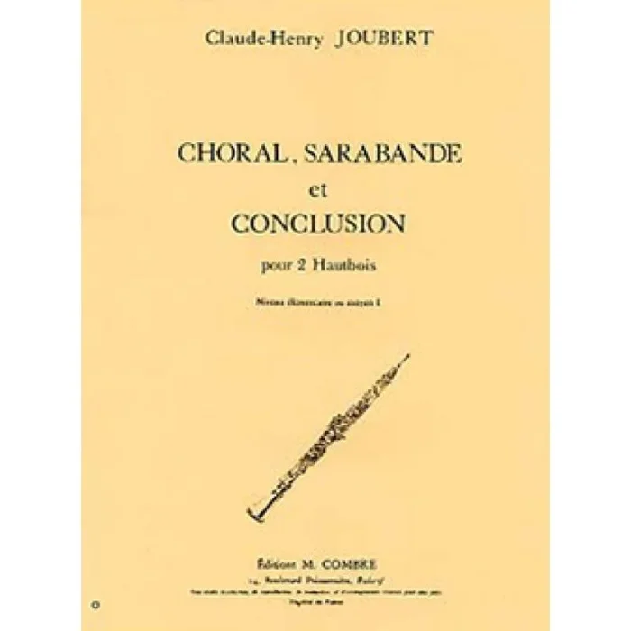Joubert, Claude-Henry – Choral sarabande et conclusion