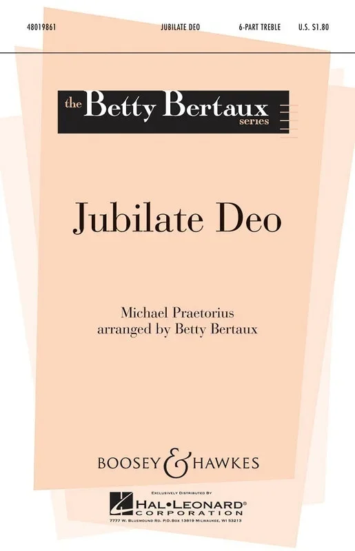 Jubilate Deo Parts (Set of Parts)