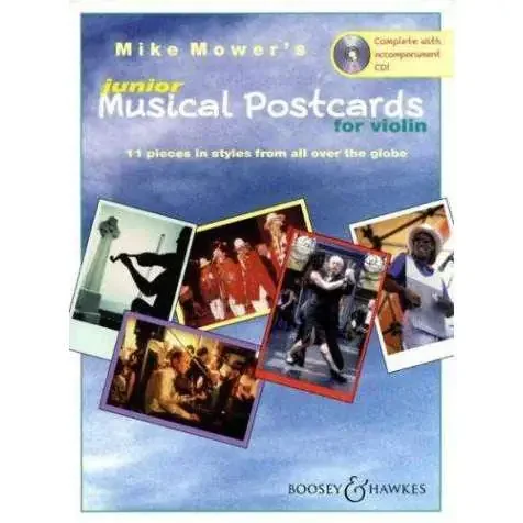 Junior Musical Postcards for Violin (incl. CD)