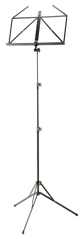 K&M (10052) Extra Tall Music Stand – Black