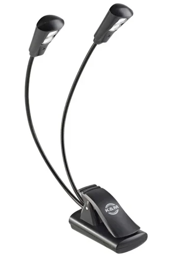 K&M Stand Light. Double LED FlexLight