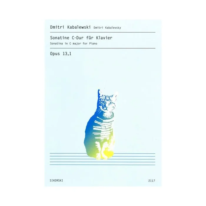 Kabalevsky, Dmitry – Sonatina in C major for Piano op. 13/1
