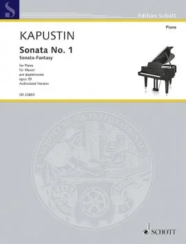 Kapustin : Sonata No.1 Op.39: Piano (Schott)