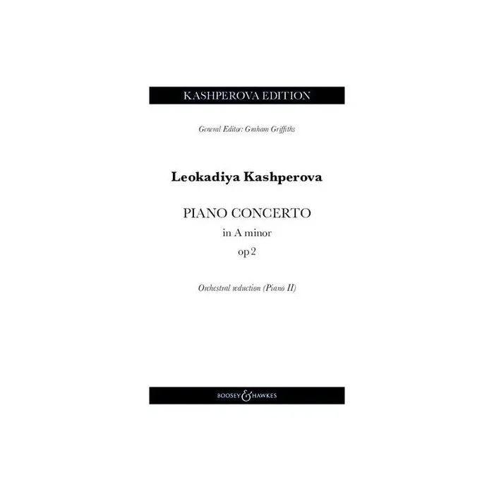 Kashperova, Leokadiya – Piano Concerto in A minor op. 2