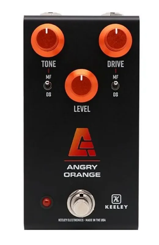 Keeley Angry Orange – 4-in-1 DS-1 and Civil War Big Muff Style Distortion and Fuzz