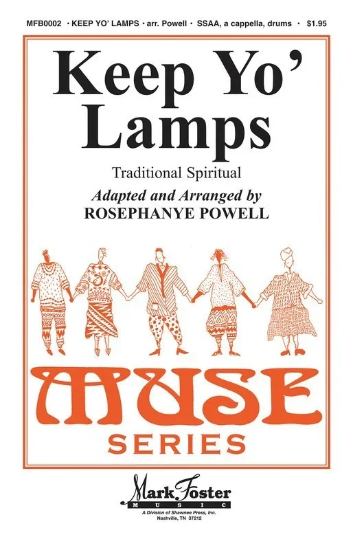 Keep Yo Lamps SSAa A Cappella Book