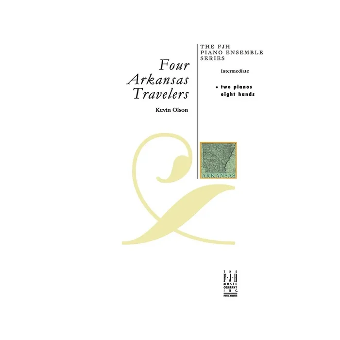 Kevin Olson – Four Arkansas Travelers (2 piano – 8 hand)