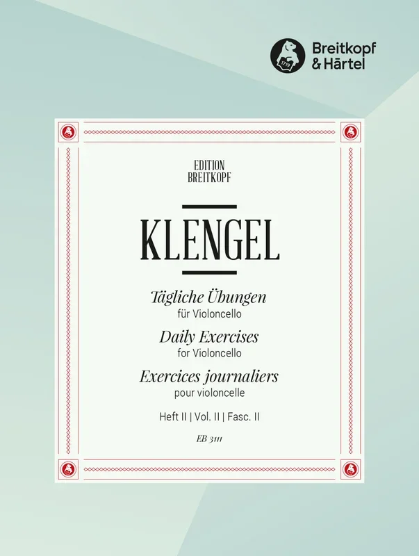 Klengel: Daily Exercises – Volume 2 (Exercises for the Right Arm and Wrist)