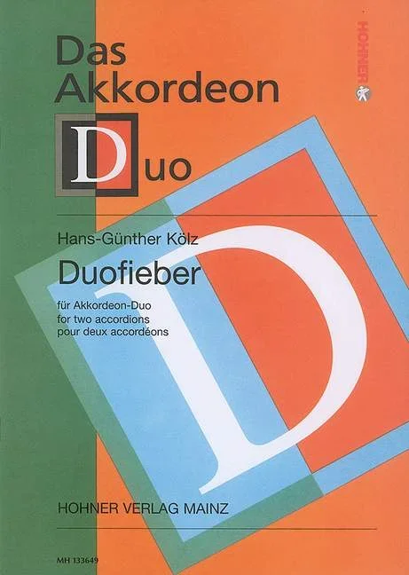 Koelz, Hans-Guenther : Koelz, Hans-Guenther : Duofieber, – 2 accordions (M II) – Schott Digital